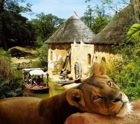Bild: Frühlingserwachen im Erlebnis-Zoo