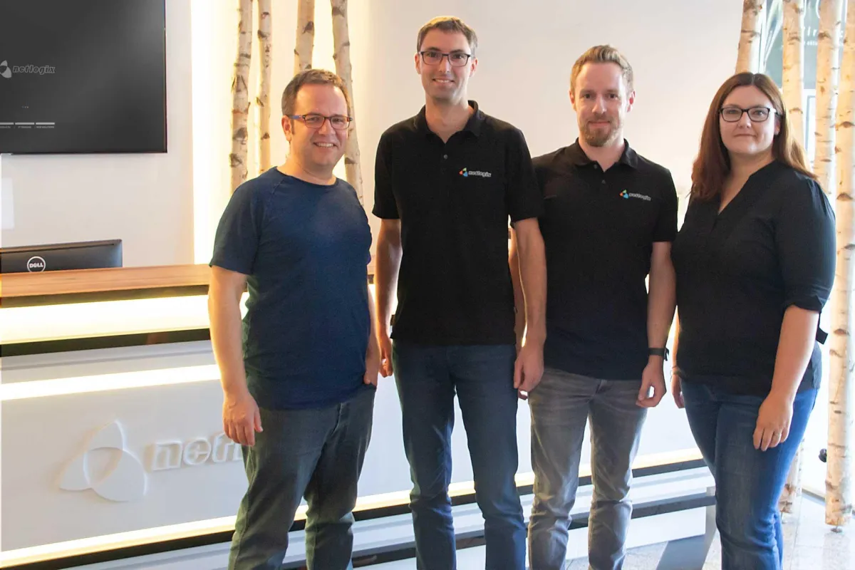 Von links nach rechts: Andreas Illig, Andreas Förthner, Clemens Kalb, Tina Otto