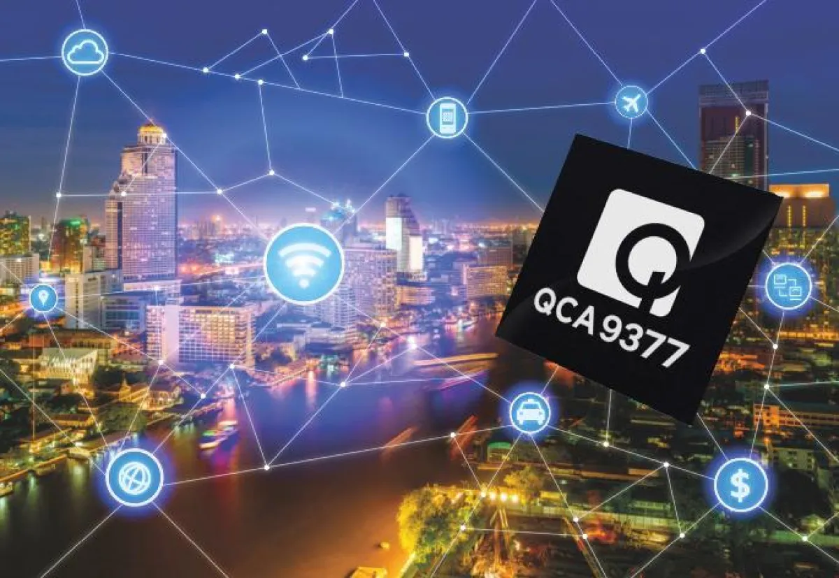 Dual Band 1x1 802.11ac und Bluetooth SoC QCA 9377 von Qualcomm