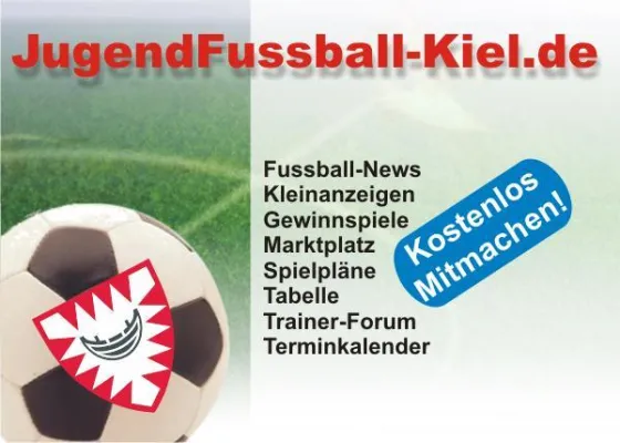Bild: Mitmach-Portal für junge Kicker in und um Kiel