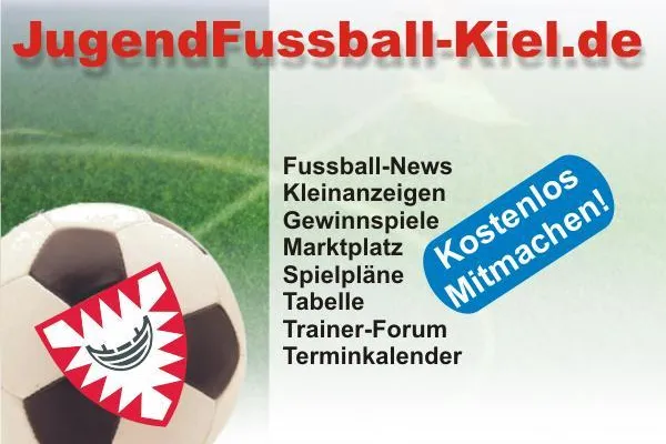 Mitmach-Portal für junge Kicker in und um Kiel Bild: Mitmach-Portal für junge Kicker in und um Kiel