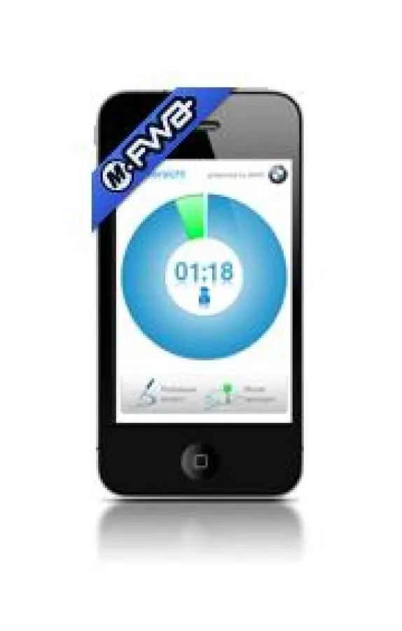 ParkingAssistant iPhone App mit FWA Banner