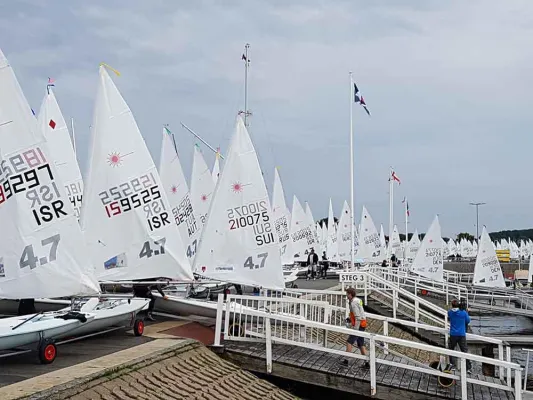 Bild: Olympische Spiele in Rio und die Jugend-Weltmeisterschaften in Kiel der "Sailing City"