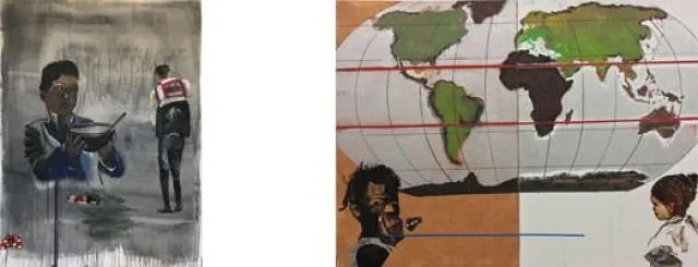 Bild: Die Stiftung BRASILEA zeigt Arjan Martins - O Estrangeiro, vom 12.5. bis 17. Juni 2017