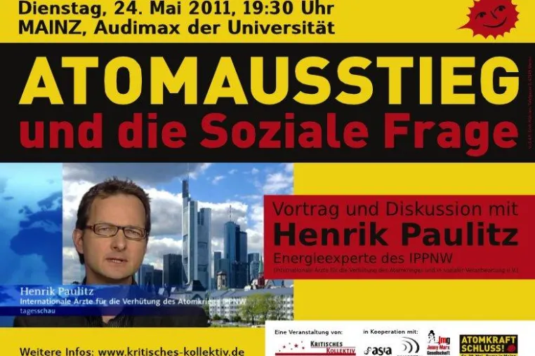 Bild: Sofortiger Atomausstieg – aber nicht auf Kosten der Armen