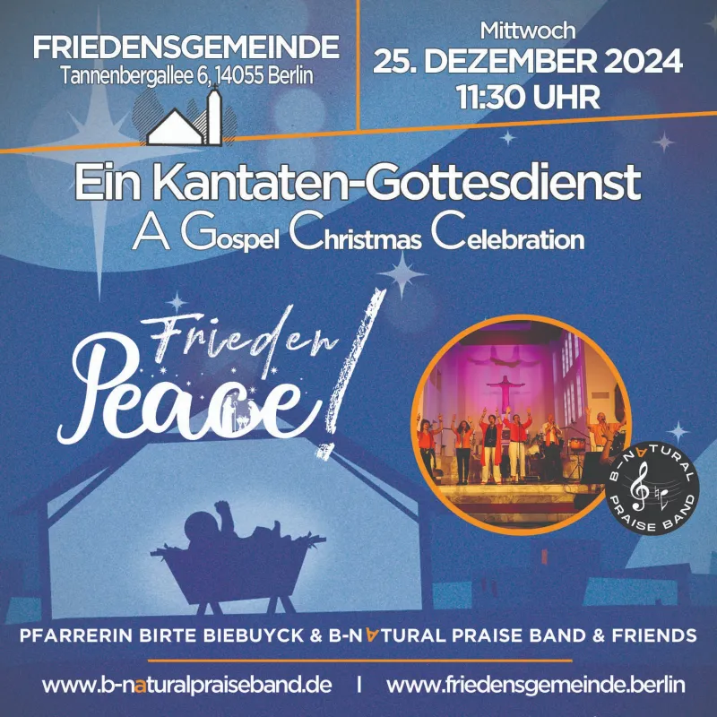 Kantatengottesdienst Friedensgemeinde 2024 (© Eva Diestel)