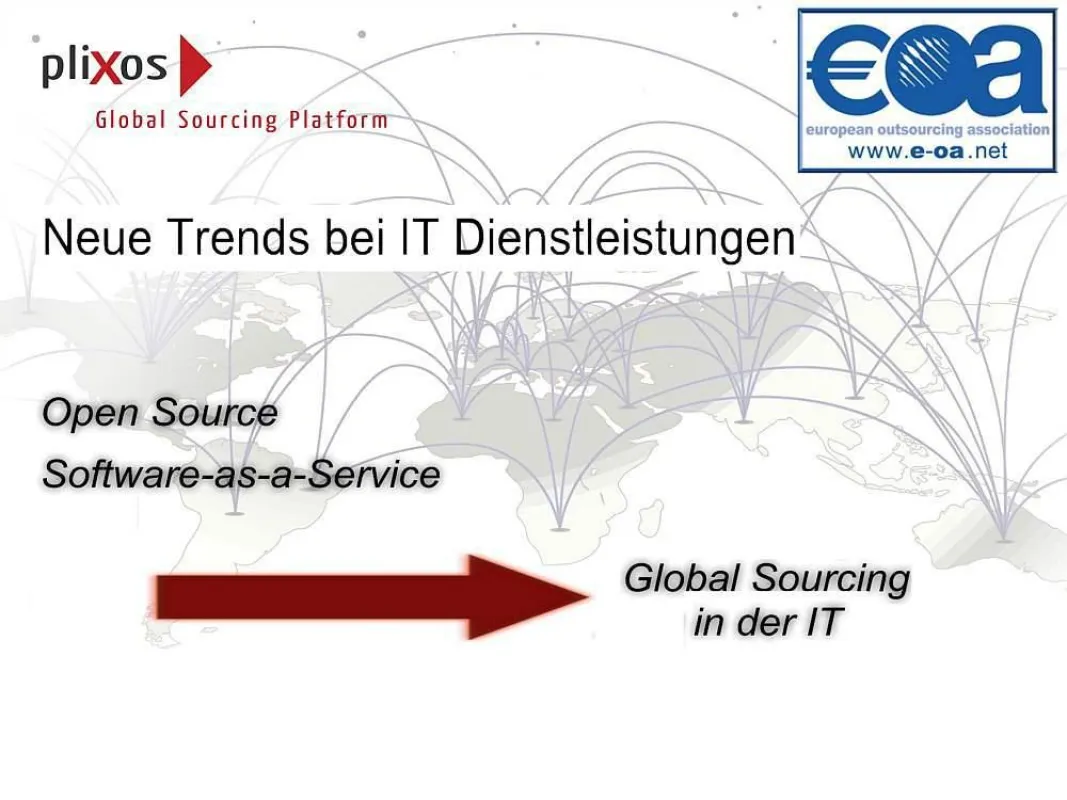 Einsatz von Open Source und Software-as-a-Service zur Optimierung von IT Outsourcing