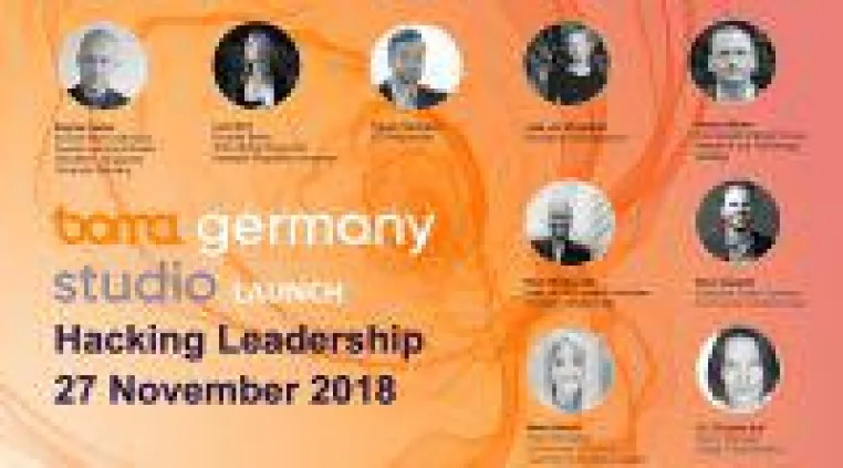 Erster Boma Germany Event zu "Hacking Leadership" für DAX30, Mittelstand & KUs in Berlin I 27.11.18 Bild: Erster Boma Germany Event zu "Hacking Leadership" für DAX30, Mittelstand & KUs in Berlin I 27.11.18