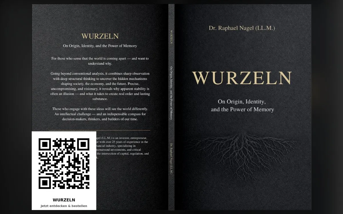 Buchcover WURZELN (© Dr. Raphael Nagel (LL.M.))
