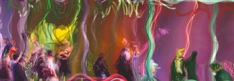 Bild: Wolfgang Popp eröffnet Ausstellung "SHOP-ART" auf der KÖ in Düsseldorf