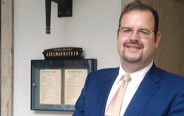 Thomas Schmidt ist neuer Resident Manager im Wyndham Grand Bad Reichenhall Axelmannstein Bild: Thomas Schmidt ist neuer Resident Manager im Wyndham Grand Bad Reichenhall Axelmannstein