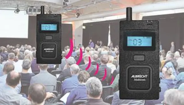 Bild: Albrecht Multicom: Zuverlässiger Dialog auf jeder Konferenz in ausgezeichneter Sprachqualität