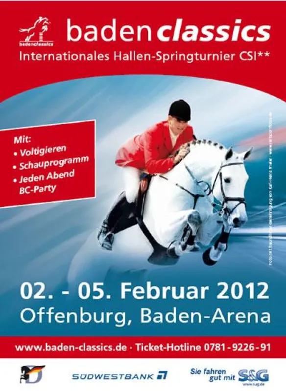 BadenClassics 2. - 5. Februar 2012 in Offenburg