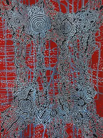 Farben der Wüste - Aboriginal Art im Teppichhaus Jordan Bild: Farben der Wüste - Aboriginal Art im Teppichhaus Jordan