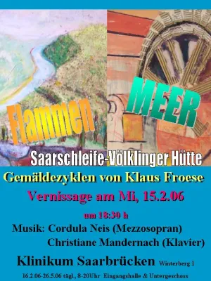 Bild: Das Synästhtische Kunstkonzept von Klaus Froese und Dr. Cordula Neis im Saarland