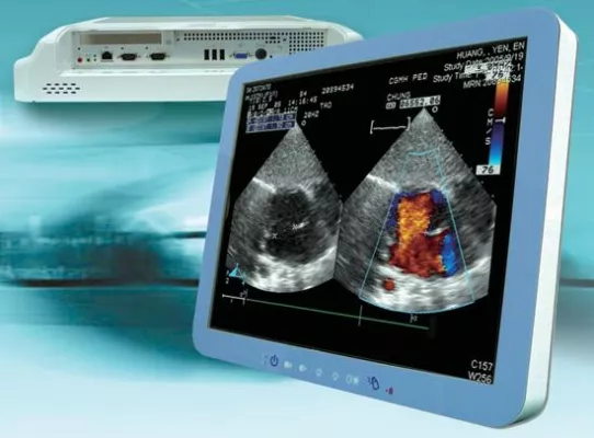 Bild: Medical-Panel-PC als HMI für den Arzt