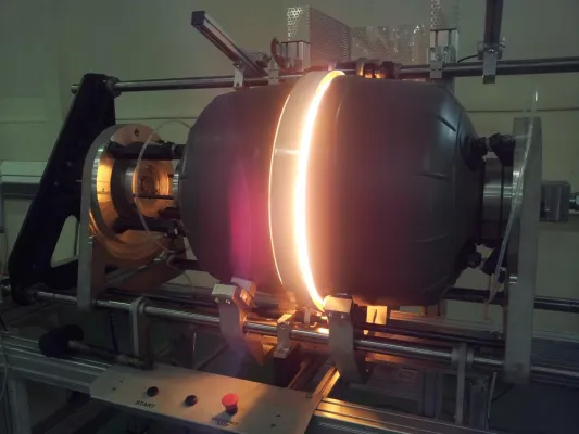 Bild: Infrarot-Strahler verschweißen gezielt und effizient