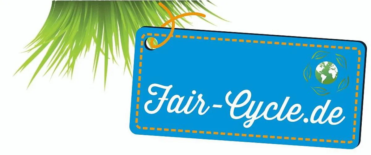 Das Logo der Fair-Cycle: Messe für fairen Konsum und nachhaltiges Design