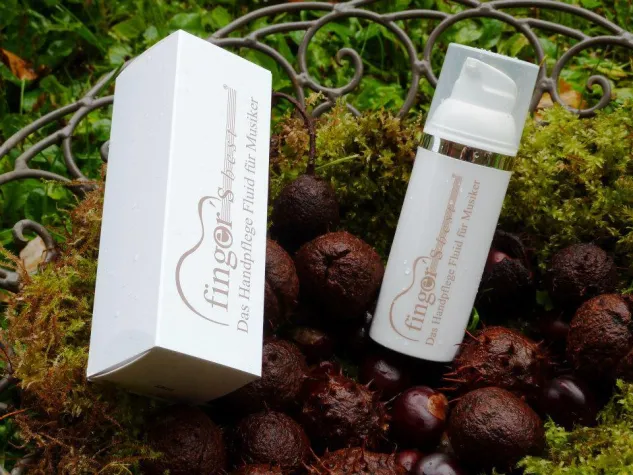 Fingersbest® - das erste deutsche Handpflege Fluid für Musiker Bild: Fingersbest® - das erste deutsche Handpflege Fluid für Musiker