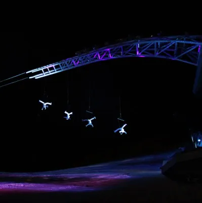 Bild: Fantastisches Ski-WM-Opening 2013: Euroviva begeistert mit Skygate-Akrobatik-Show