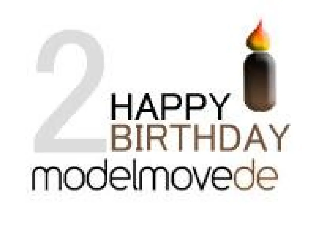 modelmove wird 2 Jahre alt!