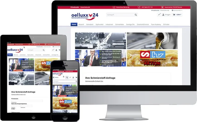 Bild: Aus oelfuxx24 wird oelluxx24 - das erfolgreiche Schmierstoffportal entwickelt sich weiter