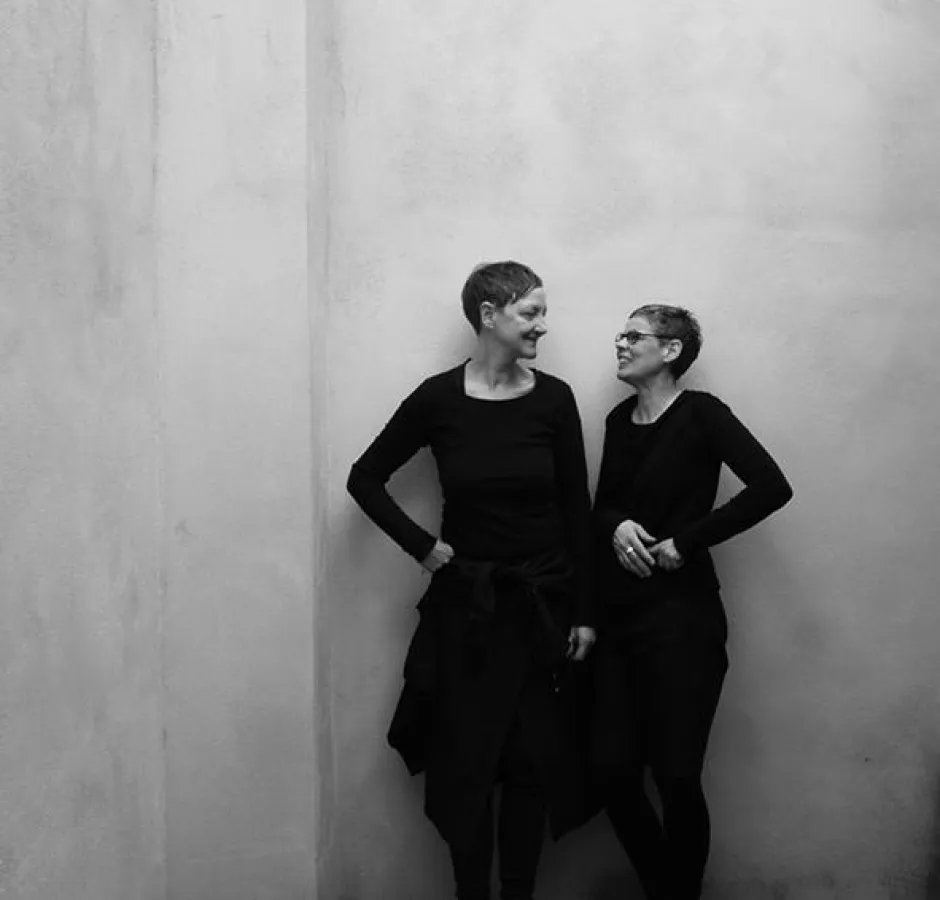 Mi.: Christiane Kuntz (li.), Claudia  Kolle; Foto: (c) kolle_kuntz