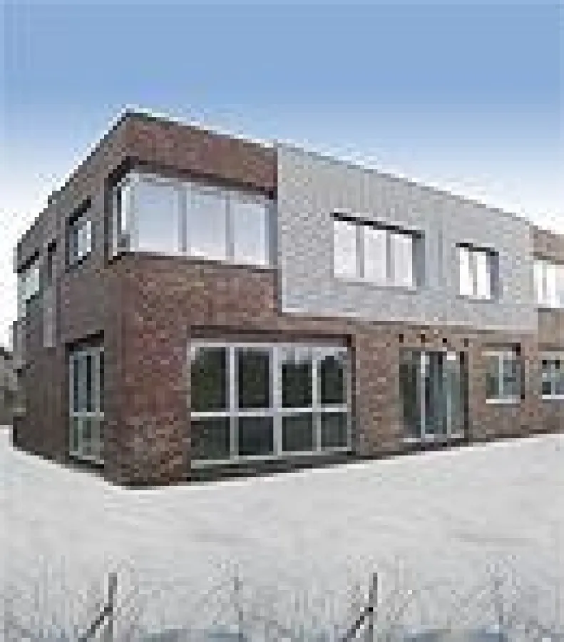 Neues Bürogebäude der strait GmbH an der Stadtlohner Str. 23-25 in 48691 Vreden