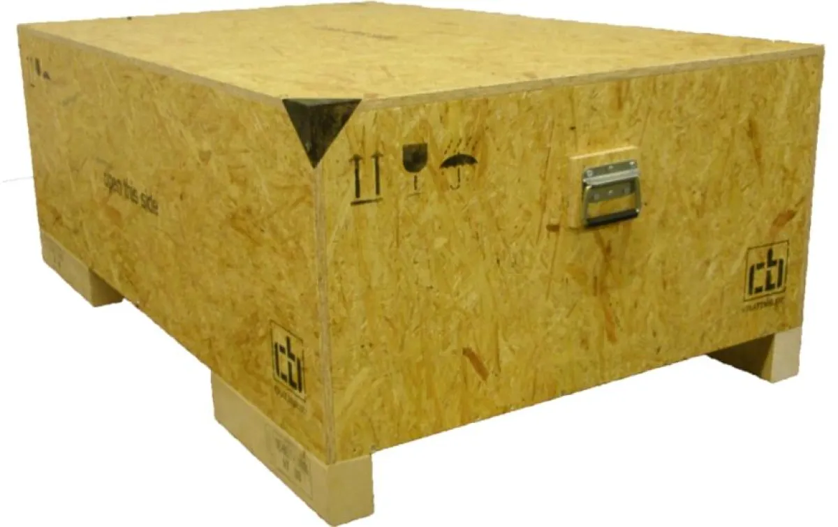 Transportkiste aus OSB Holz