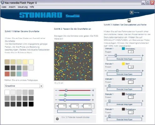 Bild: Neuer Bodenkonfigurator von Stonhard für Architekten und Planer