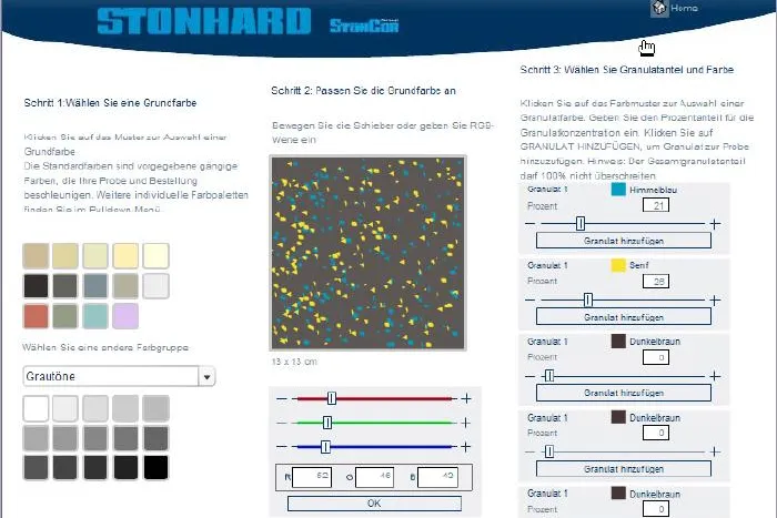 Neuer Bodenkonfigurator von Stonhard für Architekten und Planer Bild: Neuer Bodenkonfigurator von Stonhard für Architekten und Planer