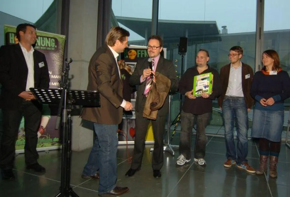 Buch und Mantelübergabe im Deutschen Bundestag, Frank Heinrich, Gerhard kehl