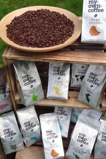 my-own-coffee Kaffeemanufaktur auf der Hamburger Nordstil B2B-Messe Bild: my-own-coffee Kaffeemanufaktur auf der Hamburger Nordstil B2B-Messe