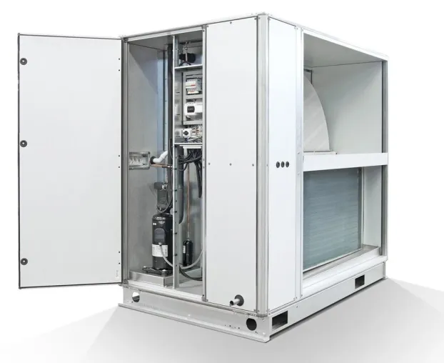 Bild: ReCooler HP Neuste Wärmepumpentechnology von Fläkt Woods - Kompakt und effizient Heizen und Kühlen