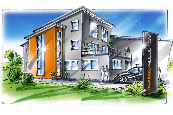 Neuer Stammsitz für ORANGE PRODUCTION Bild: Neuer Stammsitz für ORANGE PRODUCTION
