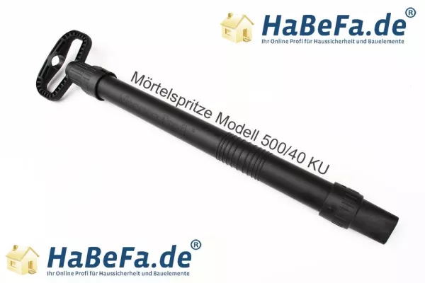 Bild: Stahlzarge mit der Mörtelspritze einbauen – einfach, sauber und genial.