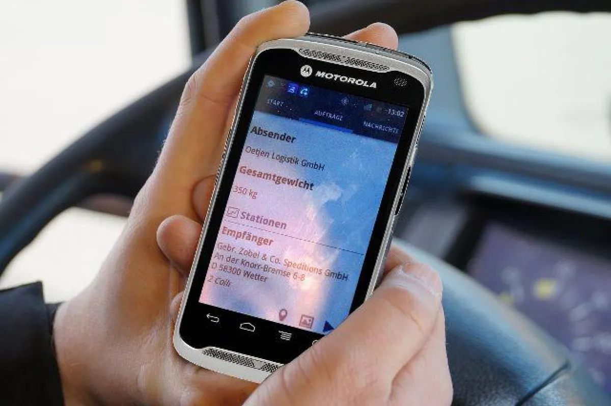 In Verbindung mit dem Mobilcomputer TC 55 von Motorola mit integriertem Barcode-Scanner soll die neu