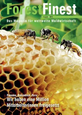 Bild: Umweltmagazin ForestFinest mit Bienen als Hauptthema