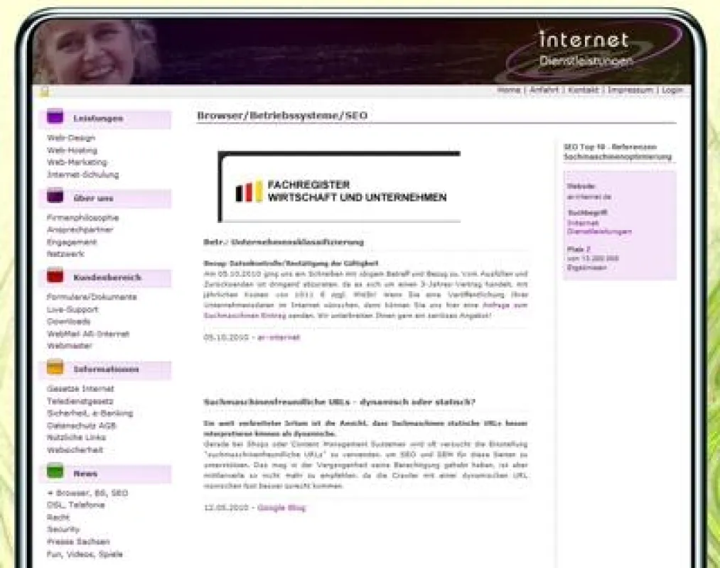 Firmeneintrag ja, aber Vorsicht beim Eintrag im „Deutschen KMU Register“
