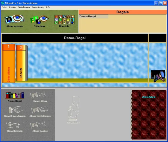 AlbumPro 8.6: Das Fotoalbum für den PC-Bildschirm Bild: AlbumPro 8.6: Das Fotoalbum für den PC-Bildschirm