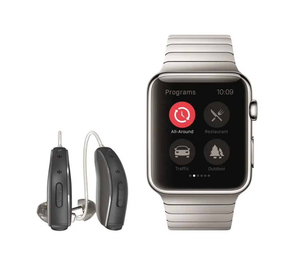 ReSound® präsentiert erste Hörgeräte-App für die Apple Watch (Foto: GN ReSound)