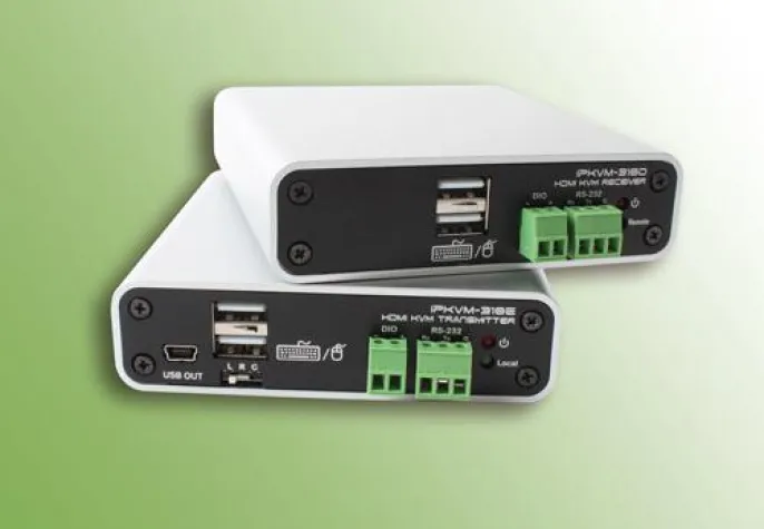 Bild: IPKVM-310-ED – 16x16 Multicast KVM Extender via Ethernet