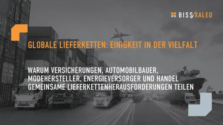 Globale Lieferketten: Einigkeit in der Vielfalt Bild: Globale Lieferketten: Einigkeit in der Vielfalt