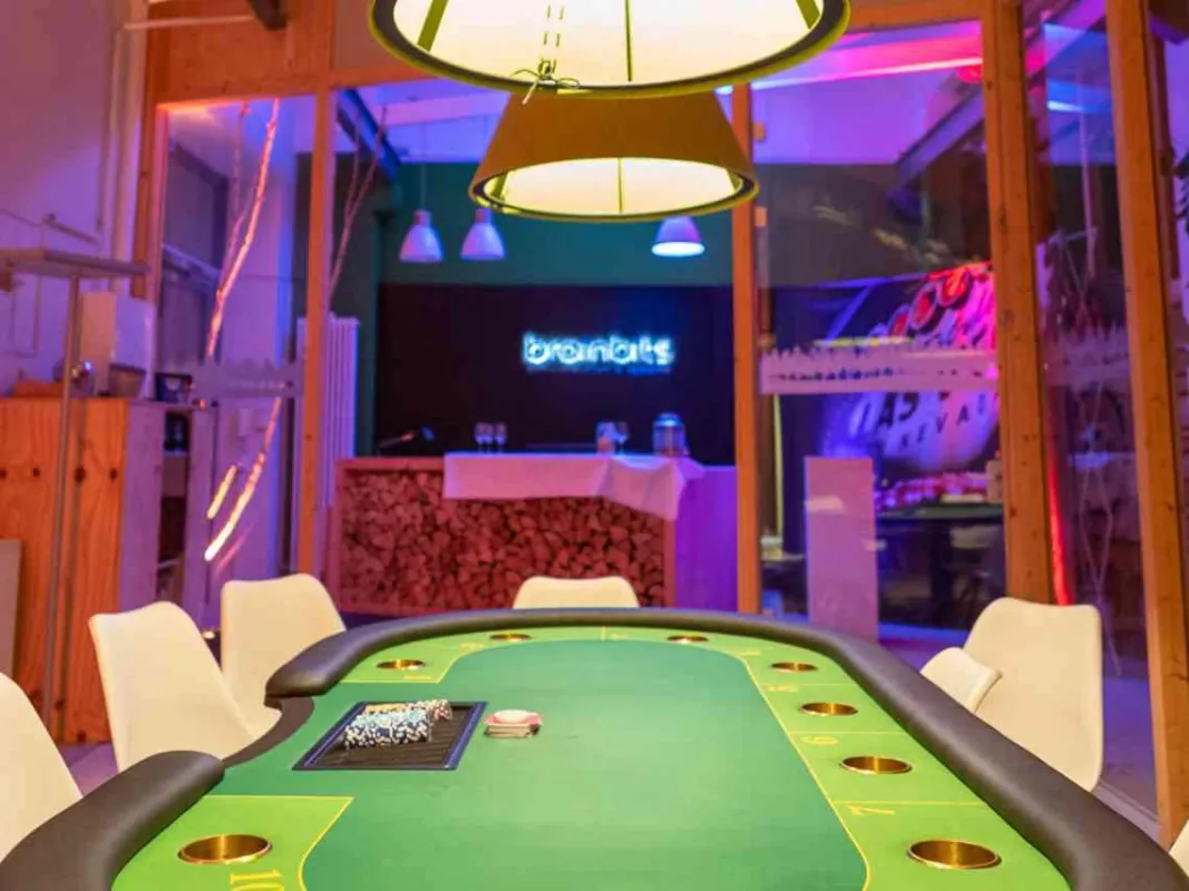 Casino-Abend als Weihnachtsfeier für brainbits