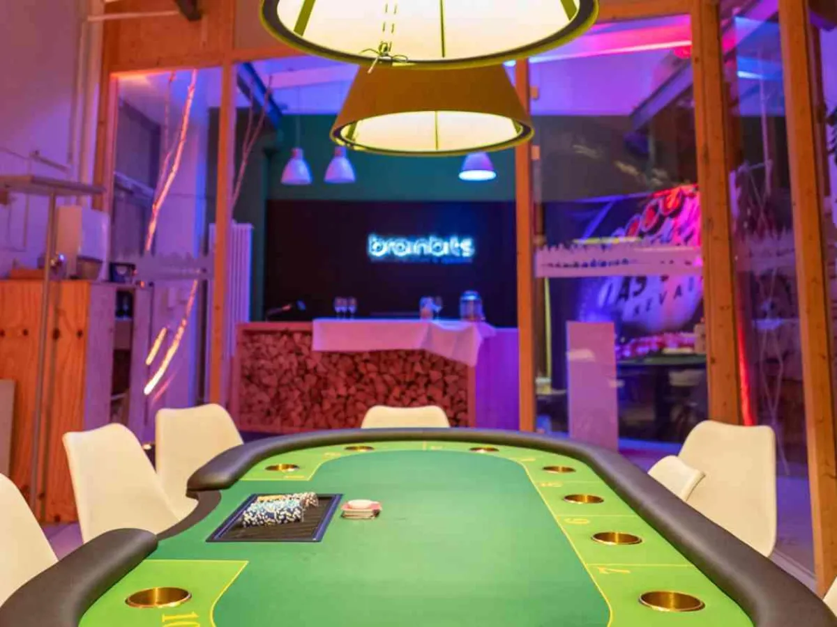 Casino-Abend als Weihnachtsfeier für brainbits