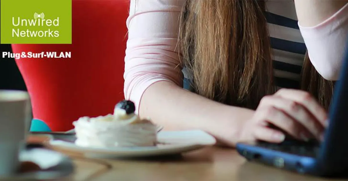 Der neue Plug&Surf Hotspot von Unwired Networks. Gäste-WLAN einfach und rechtssicher.