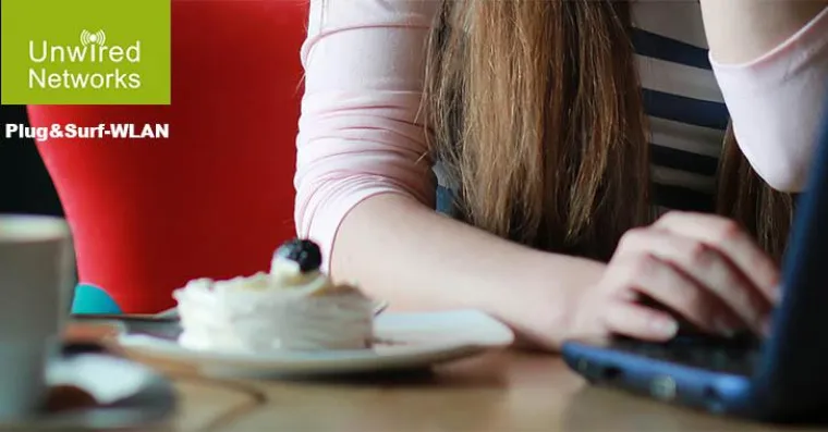 Bild: Plug & Surf - die neue Gäste-WLAN Generation bei Unwired Networks