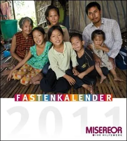 Bild: Durch die Fastenzeit mit dem MISEREOR-Fastenkalender 2011
