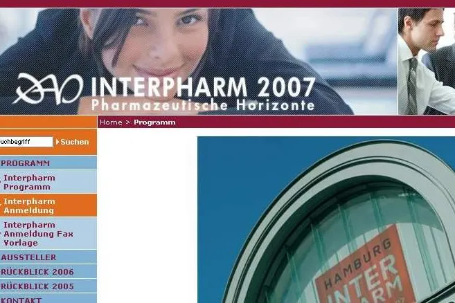 Bild: INTERPHARM 2007 Hamburg
