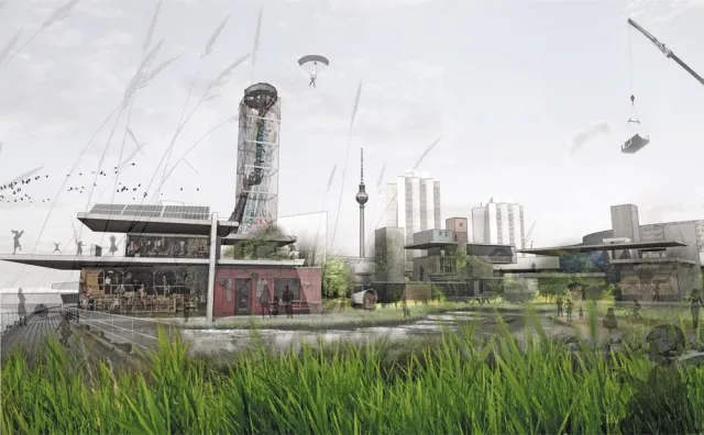 Bild: KaterHolzig plant alternativen Kiez auf der Bar25-Spreebrache